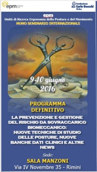 Nono Seminario Internazionale EPM - Rimini 9-10 giugno 2016